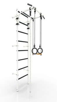 Шведская стенка Атлет-1 ( бело- черный )