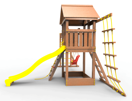 Детская площадка Пикник "Оптимус Д" с рукоходом