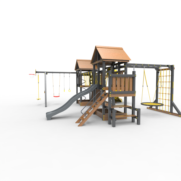 Детская площадка Пикник "Урбан" Стэйдж К с винтовой трубой