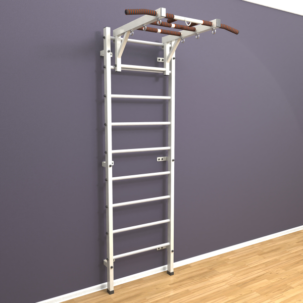 картинка Шведская стенка «LittleSport» White Long белые ступени от магазина Лазалка