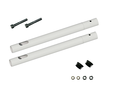 Комплект грунтозацепов (2 шт.) Romana (1.Д-48.03) белый