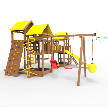 Детская площадка Пикник "Оптимус" Стэйдж Бонд с шестом