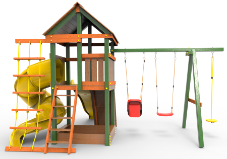 Детская площадка Пикник "Вега Д" с винтовой трубой