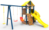 картинка Детская игровая площадка Пикник  "Элит" с винтовой трубой (синий) от магазина Лазалка