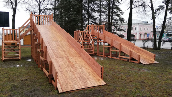 картинка Ледяная горка SWAN-2 от магазина Лазалка