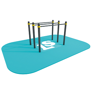 Спортивный комплекс брусья тройные Workout  LS12