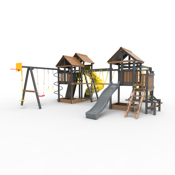 Детская площадка Пикник "Урбан" Стэйдж К с винтовой трубой
