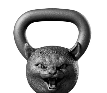 Гиря "Кошка", 8кг