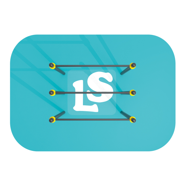 Спортивный комплекс брусья тройные Workout  LS12