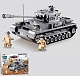 картинка Конструктор "армия" танк  (1193 дет.) KY82010KZ от магазина БэбиСпорт