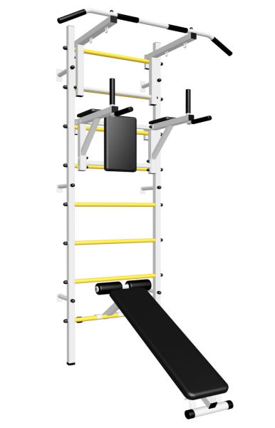 Шведская стенка Sv Sport усиленная 605 (Турник стандарт/Брусья/Скамья)