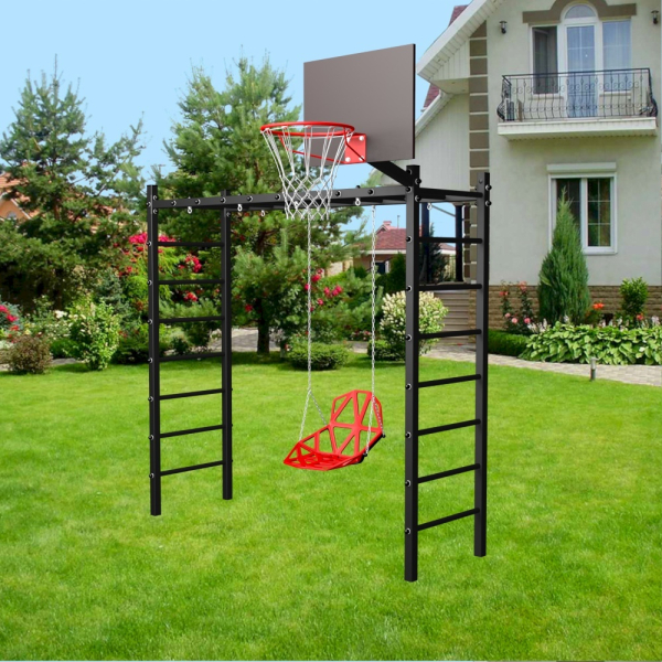 картинка Уличная шведская стенка Sv Sport рукоход У504 (Со спинкой) от магазина Лазалка