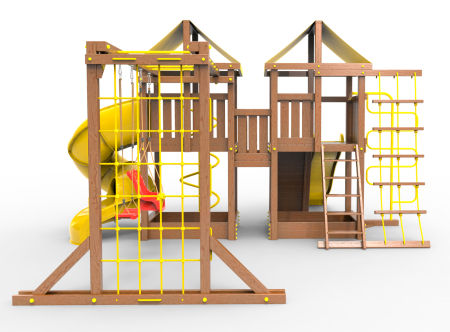 Детская площадка Пикник "Оптимус" Пацифик Лайт с винтовой трубой